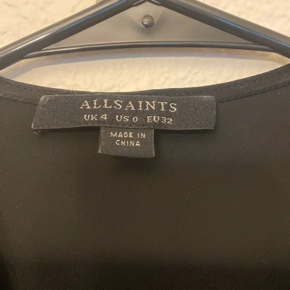 Black Chic AllSaints Dress 👏🏻💥👏🏻 - Picture 5 of 6